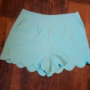 Scalloped Shorts